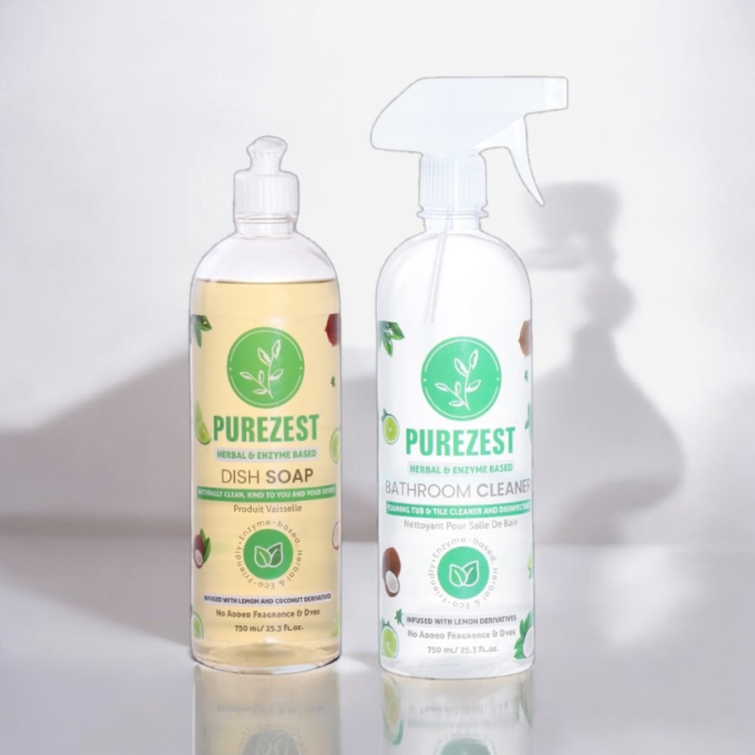 Combo Offer: PUREZEST Bathroom Cleaner & Dish Soap